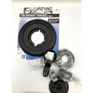 Danco Tub/Shower Trim Kit Matte Black 11083